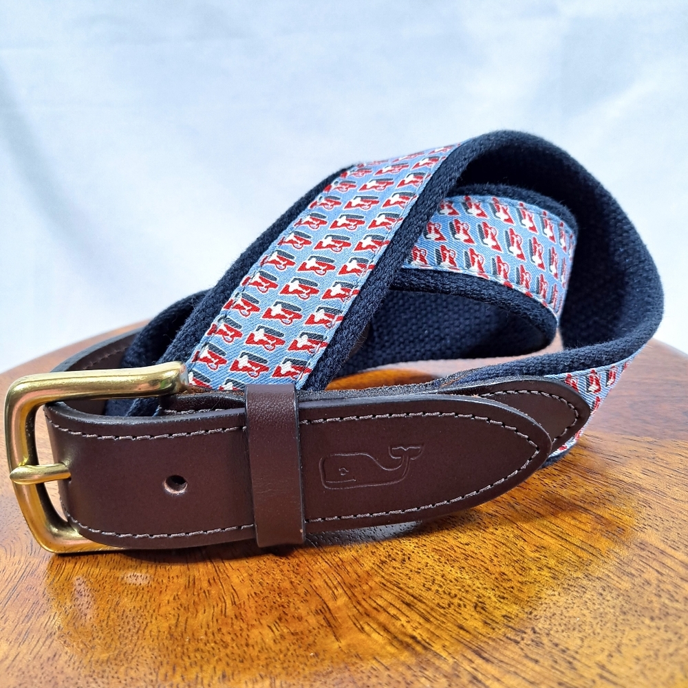 Vineyard Vines Club Fabric Belt NWOT